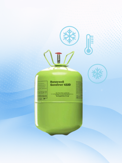 R-422D MO29 Premium Quality 25 LB Refrigerant for Air Conditioning Systems