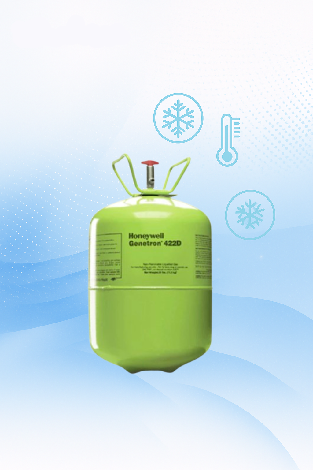 R-422D MO29 Premium Quality 25 LB Refrigerant for Air Conditioning Systems