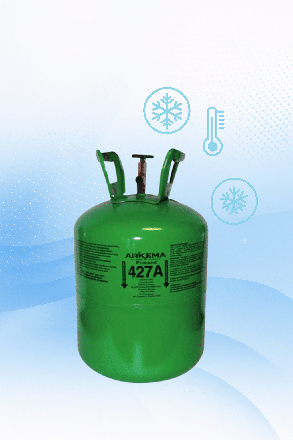 R-427A Professional Grade Refrigerant 25 LB for AC and Cooling Systems